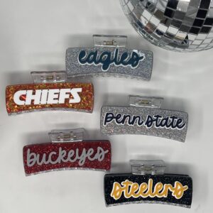 Large Game Day Claw Clips