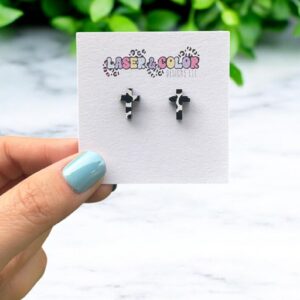 Cow Cross Earrings