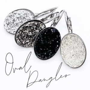 Oval Dangle Earrings